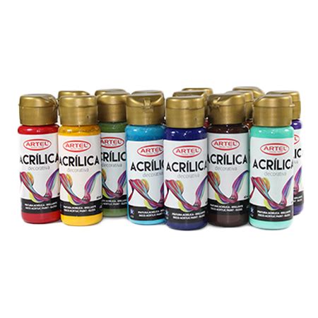 Pintura acrílica 60 ml ARTEL Joyas Variedades y Papelería