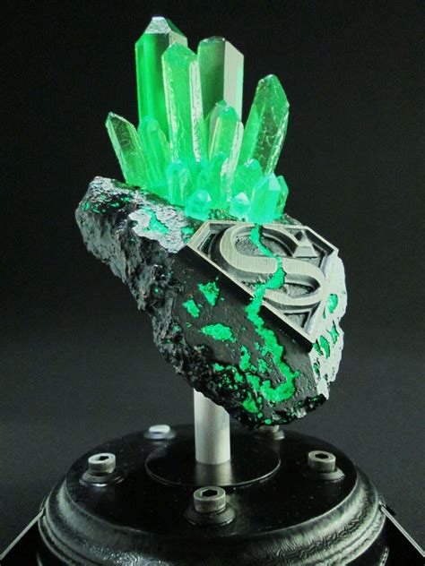 Superman Kryptonite Meteor Rock Crystal Light Up Replica Batman Lex