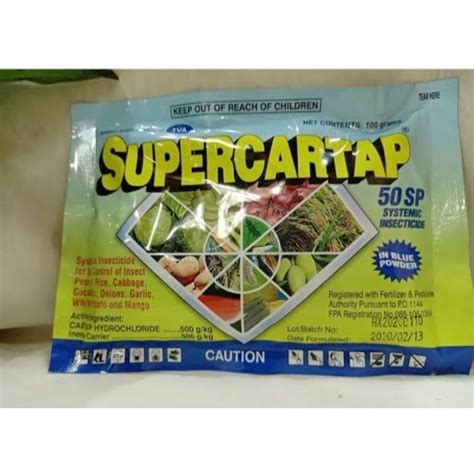 SUPER CARTAP 50SP 100GRAMS SYSTEMIC INSECTICIDE Shopee Philippines