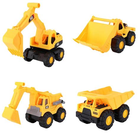 Dump Truck Demolition Excavator Truck Models for Kids - Kid Loves Toys