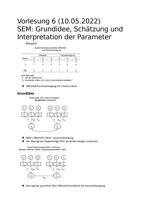 VL6 SEM Mitschriften Zu Vorlesung 6 Vorlesung 6 10 05 SEM