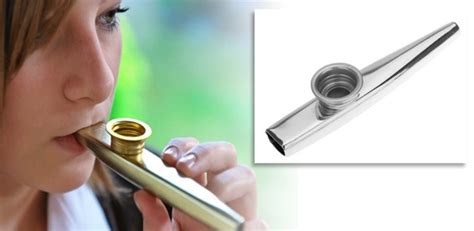 американский народный музыкальный инструмент Казу(Kazoo)+5 диафрагм ...
