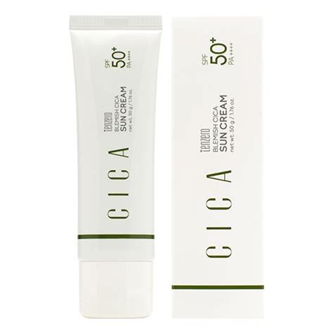 TENZERO Успокаивающий солнцезащитный крем с центеллой азиатской SPF 50 ...