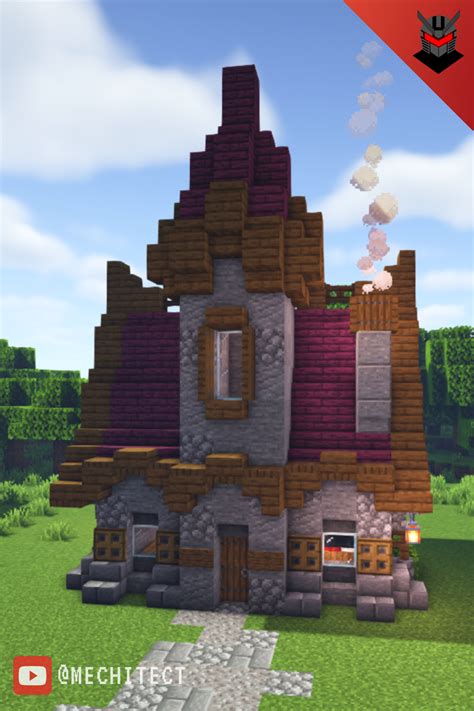 Casa De Bruxa Mago No Minecraft Artofit