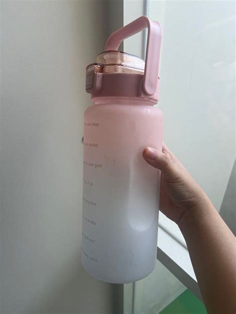 Botol Air Minum Gradasi Motivasi Jumbo Liter Ml Bpa Free On Carousell