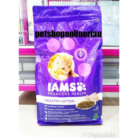 Jual Iams Cat Kitten Chicken Kg Shopee Indonesia