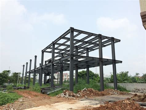 Fast Assembly Two Storey Durable Light Steel Structure Warehouse For