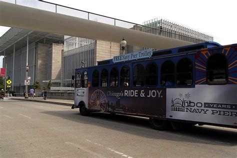 Take A Ride On The Free Navy Pier Trolley Check Here For The Most Up