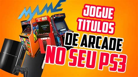 COMO INSTALAR EMULADOR DE MAME ARCADE NO PS3 Tutorial Passo A Passo