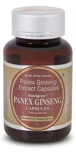 Panax Ginseng Extract Capsule Revital Formula Packaging Type Hdpe