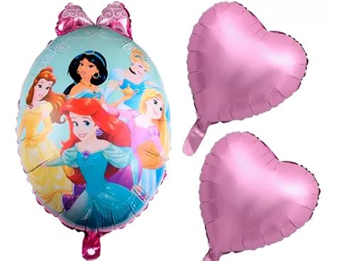 Globos Met Licos De Princesas De Disney Globo Kit Pzs Mebuscar M Xico