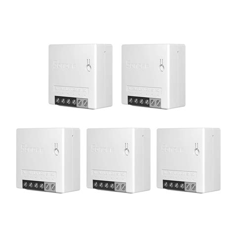 SONOFF MINIR2 Interrupteur Connecté WiFi 2 Voies interrupteur Sans Fil