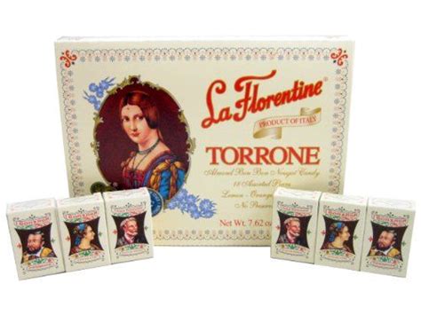 La Florentine Torrone 18 Pc Assortment Box Florentine Italian Candy