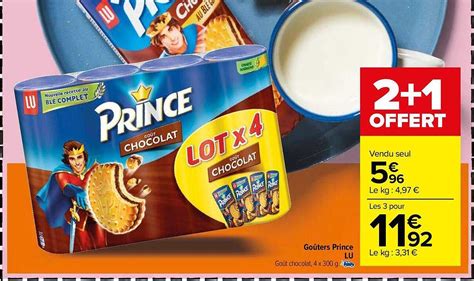 Promo Go Ters Prince Lu Chez Carrefour Market Icatalogue Fr