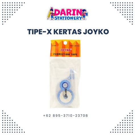 Jual Correction Tape Pita Joyko Tipe X Kertas Joyko Ct Shopee