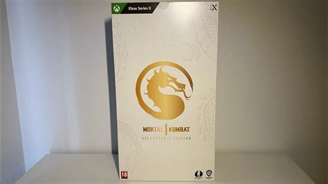 Unboxing The Mortal Kombat Kollectors Edition Youtube