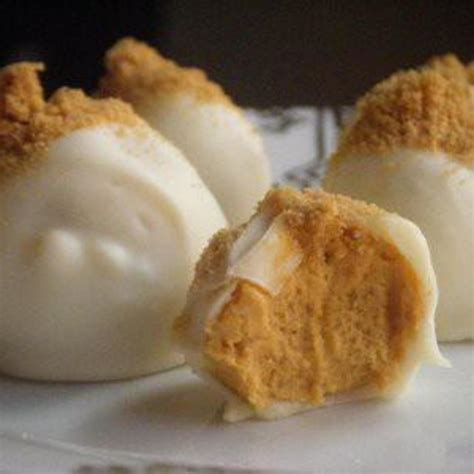 Pumpkin Cream Cheese Truffles