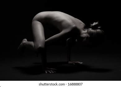 Naked Woman Artistical Gymnastic Poses Stock Photo 16888807 Shutterstock