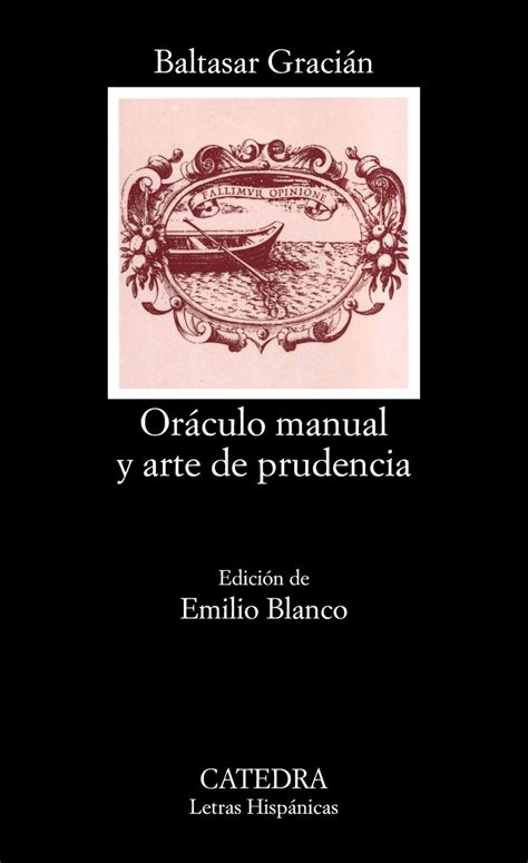 Oráculo manual y arte de prudencia El Rincon Del Libro