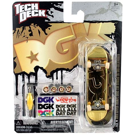 Tech Deck Flip Board Dgk All Day Gold Tech Deck Deck Party Supplies