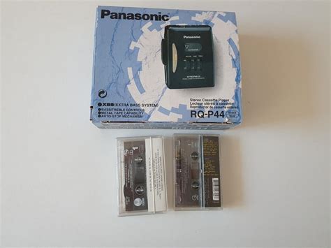 Walkman Panasonic Rq P44 Plus Dvě Originální Kazety A Sluchátka Aukro