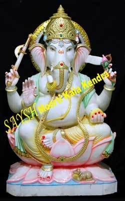 Ganesh Ji Statues (01) at best price in Jaipur by Saysh Moorti Kala ...