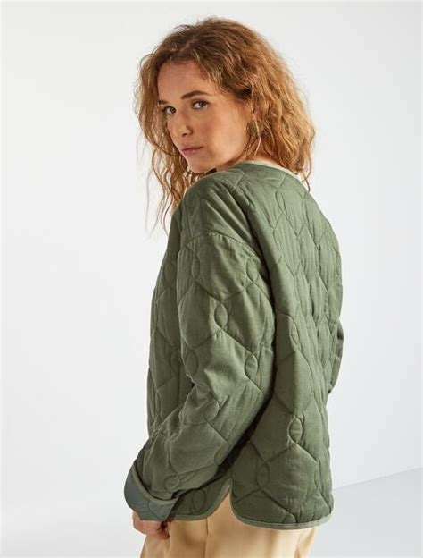 Blouson Matelasse Femme