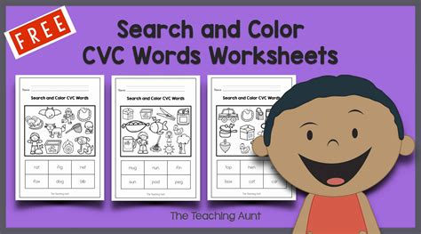 Phonics Worksheets: CVC Words - Worksheets Library