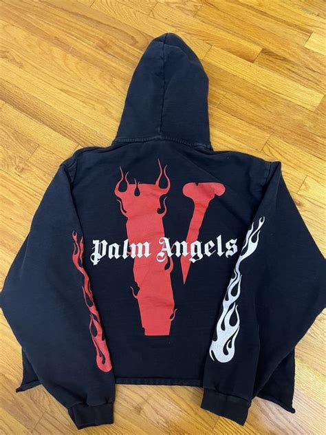 Vlone Vlone X Palm Angels Hoodie Grailed