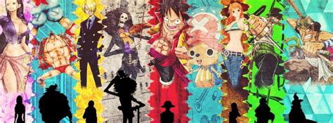 Anime One Piece The Straw Hat Pirates Facebook cover One Piece Anime ...