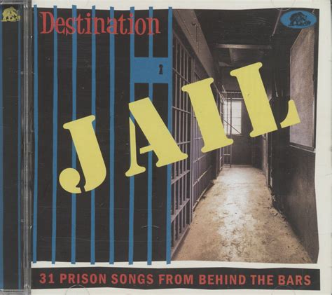 Various Artists Cd Destination Jail 31 Prison Songs From Behind The