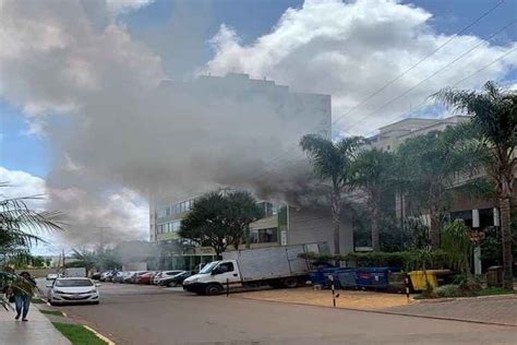 Princípio De Incêndio Em Restaurante Assusta Moradores De Águas Claras