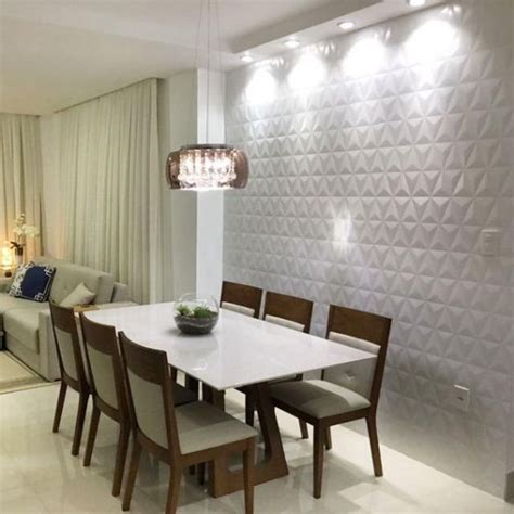 Papel De Parede Para Sala De Jantar - Papel de Parede para Sala de Jantar – 52 Ideias Para Decorar o Espaço!
