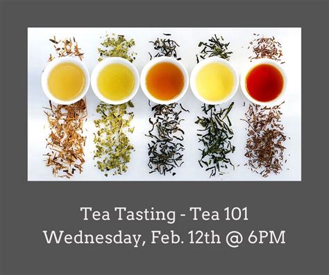 Tea Tasting Tea 101 - The Tea Shoppe