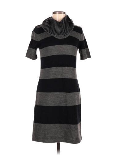 Maggy London Women Gray Casual Dress M Ebay