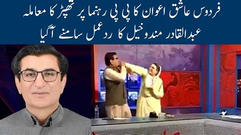 Mna Abdul Qadir Mandokhail About Firdous Ashiq Awan After Fight Metro