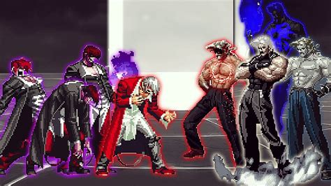 KOF Mugen Orochi Iori Yagami AD Team Vs Ultimate New Final Rugal Team