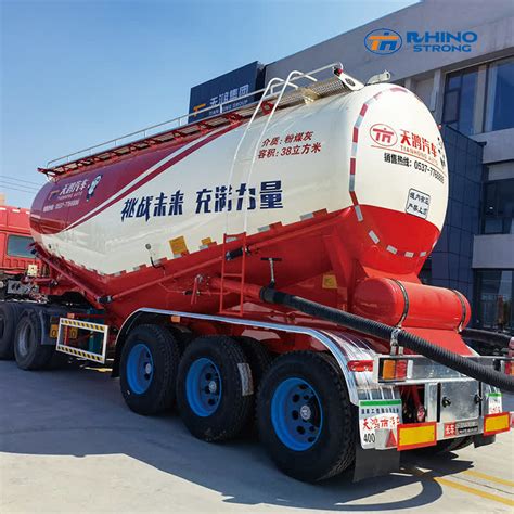 3 Axle Cement Bulker Truck Trailer For Sale Tianhongtrailer