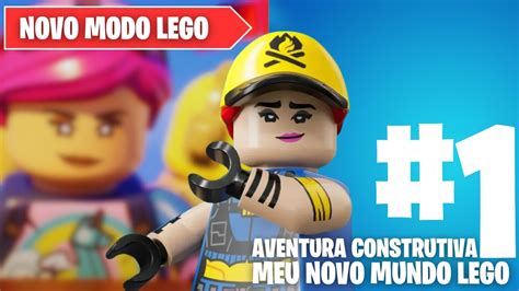 CHEGOU O LEGO FORTNITE E ESTÁ INCRÍVEL YouTube