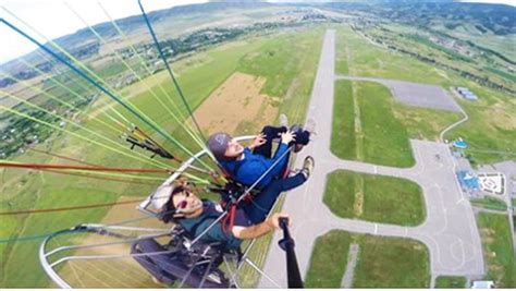 Paragliding in Armenian Stepanakert Airport