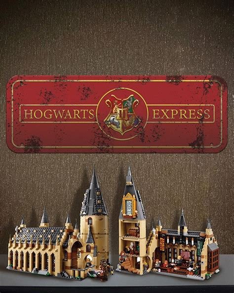 Placa Decorativa Hogwarts Express Harry Potter Toyshow Tudo De