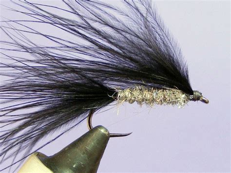 Marabou Streamer Pattern With Silver Holographic Body How To Tie Fly