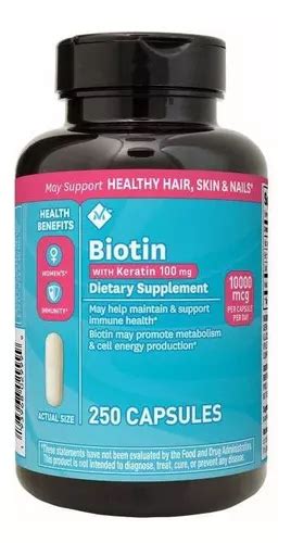 Biotin With Keratin Members Mark Caps Cuotas Sin Inter S