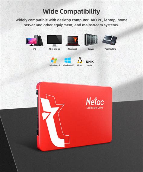 Netac 128GB SSD 3D NAND 2 5 SATA III 6GB S Internal Solid State Drive