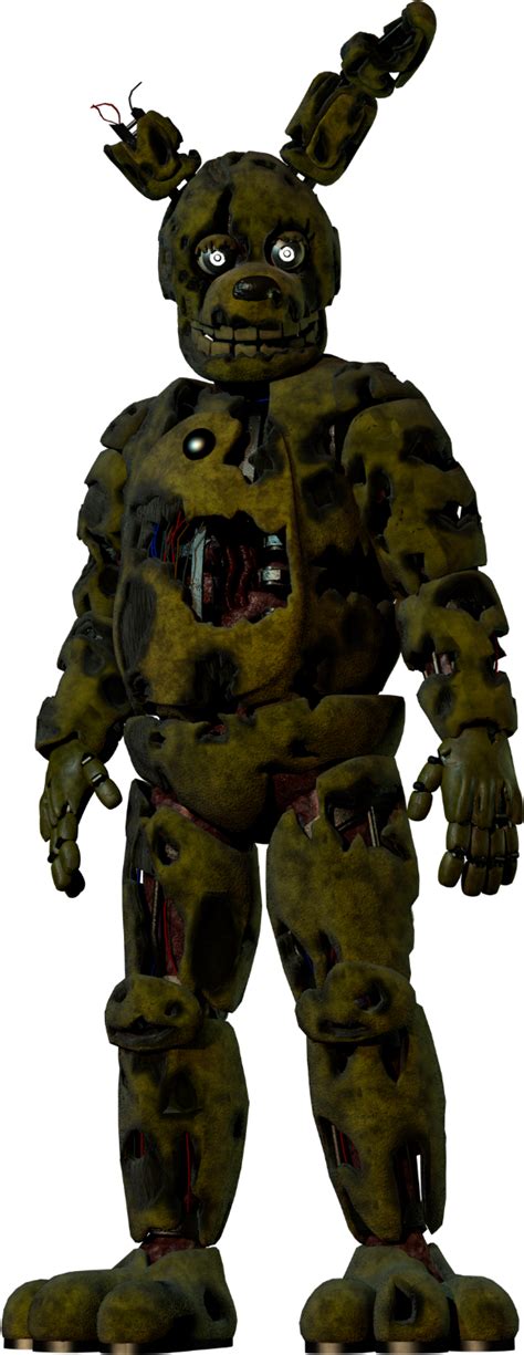 Sfm Fnaf The Movie Springtrap Full Body By Mauriciotoro2006 On Deviantart