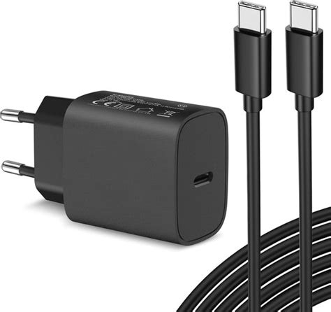 W Usb C Adapter Extra Sterke Usbc Naar Usb C Kabels Snellader