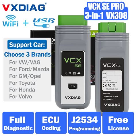 Vxdiag Outil De Diagnostic De Voiture Obd Vcx Se Pro Doip Pour Vw Gm