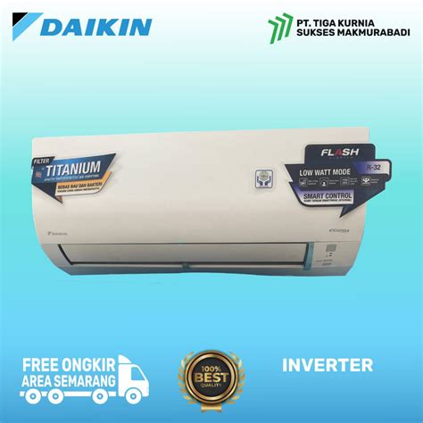 Jual Ac Daikin Thailand Flash Inverter 1 5 Pk Stkq35uv Shopee Indonesia