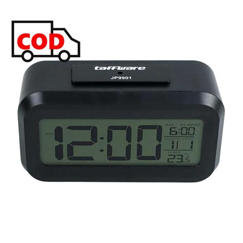 Jual Jam Meja Weker Lcd Digital Clock Dengan Alarm Anti Bangun