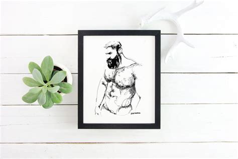 Portraiture Art Gay Male Pride Gay Art Homoerotic Gay Art Etsy